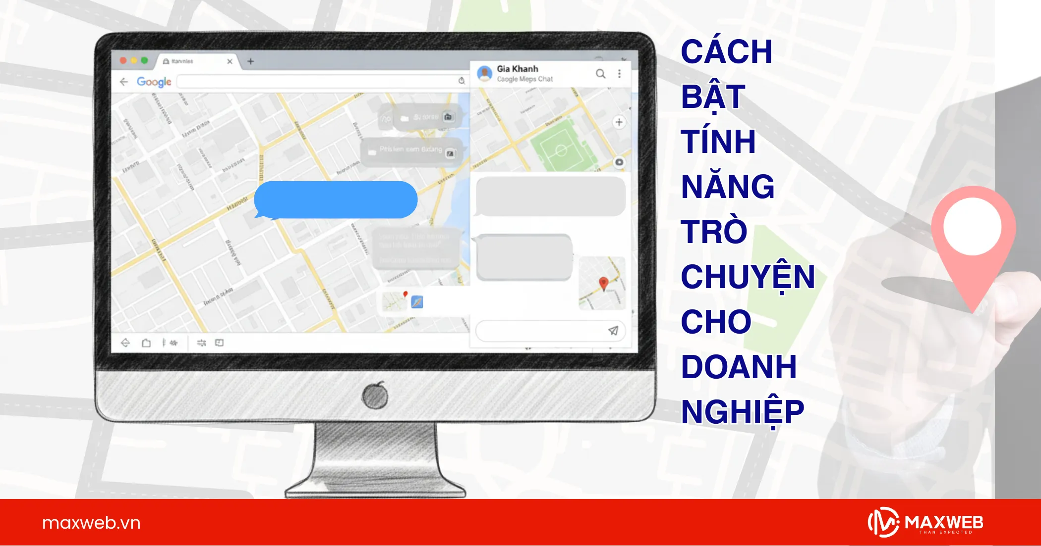 Cách bật tính năng trò chuyện và nhắn tin trên Google Map cho doanh nghiệp