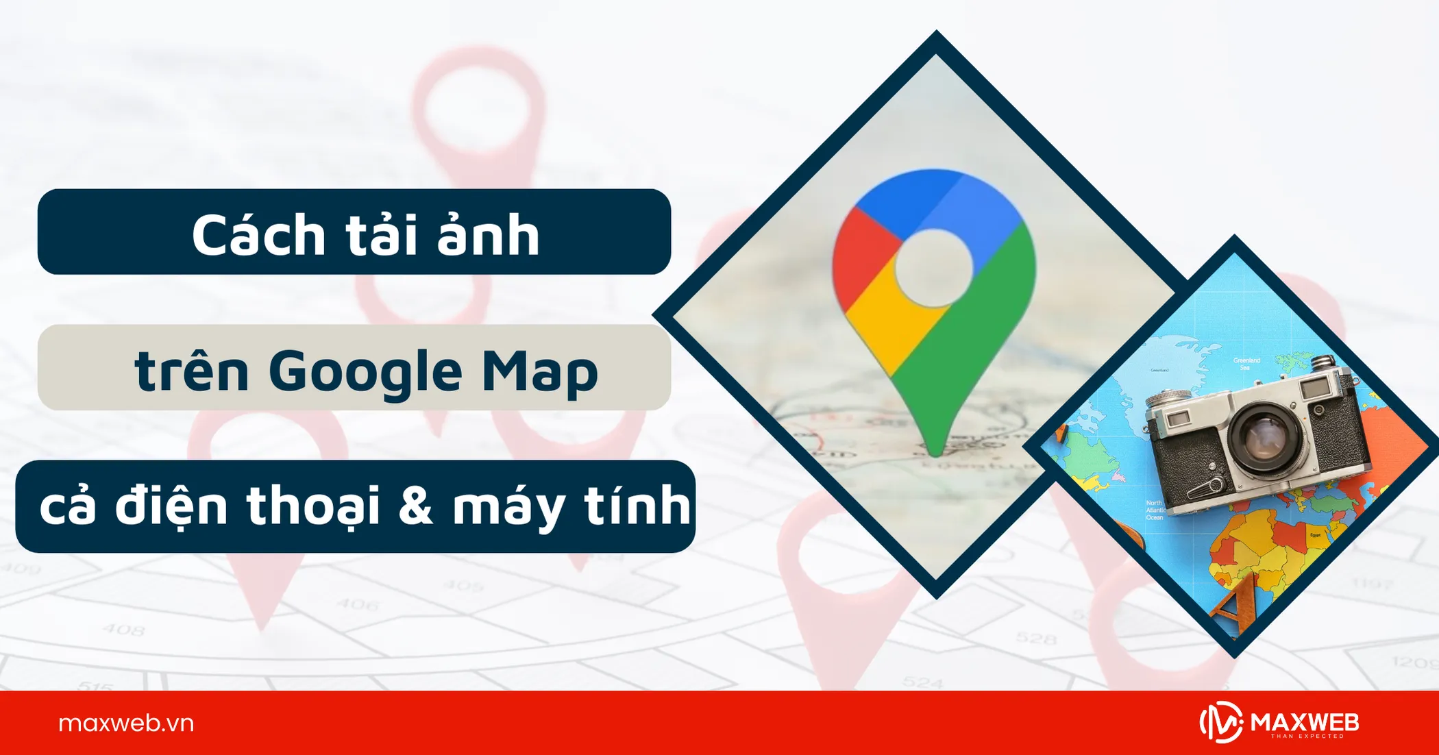Cách tải ảnh trên Google Map cho điện thoại và máy tính