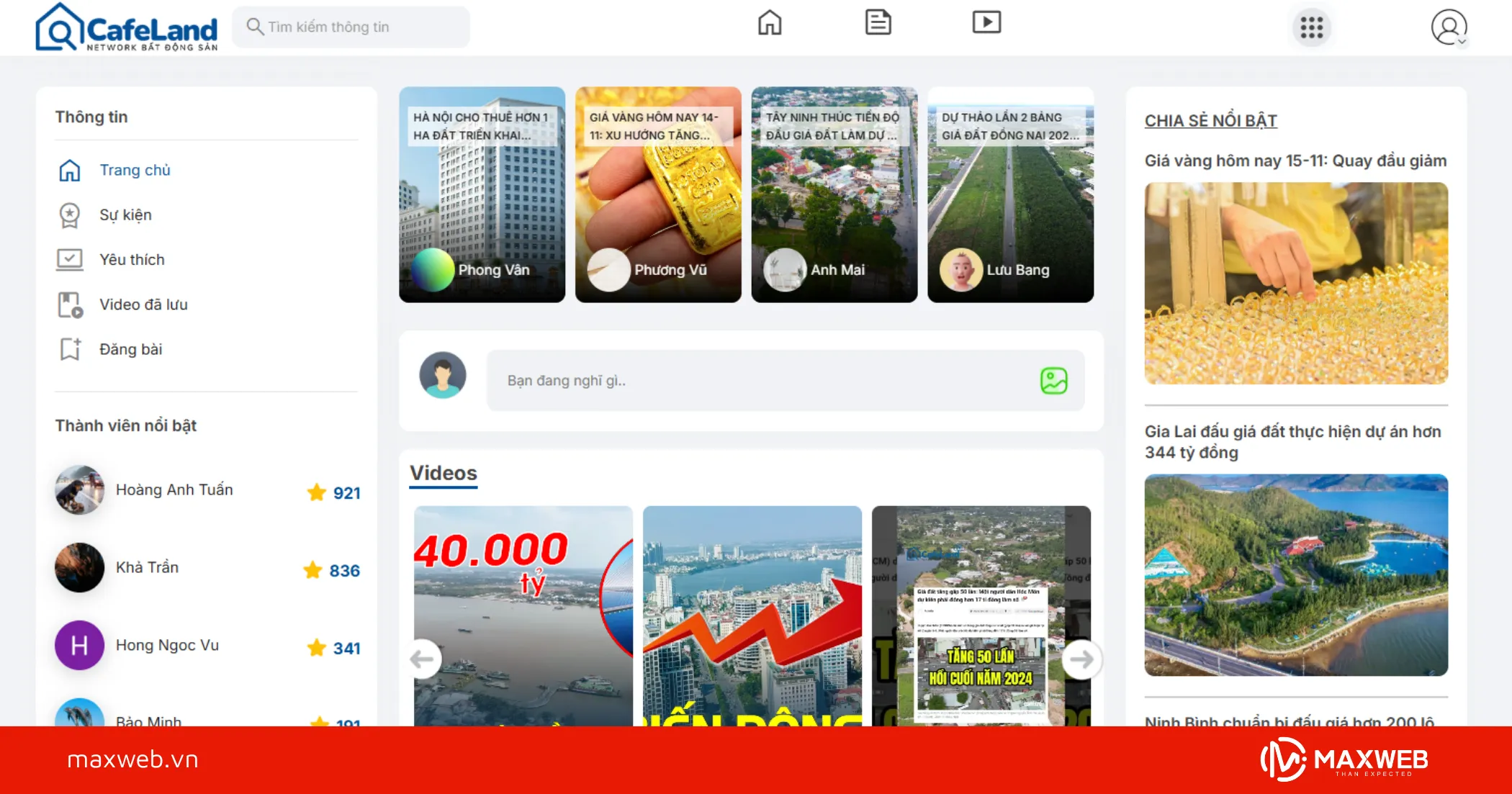 Diễn đàn CafeLand