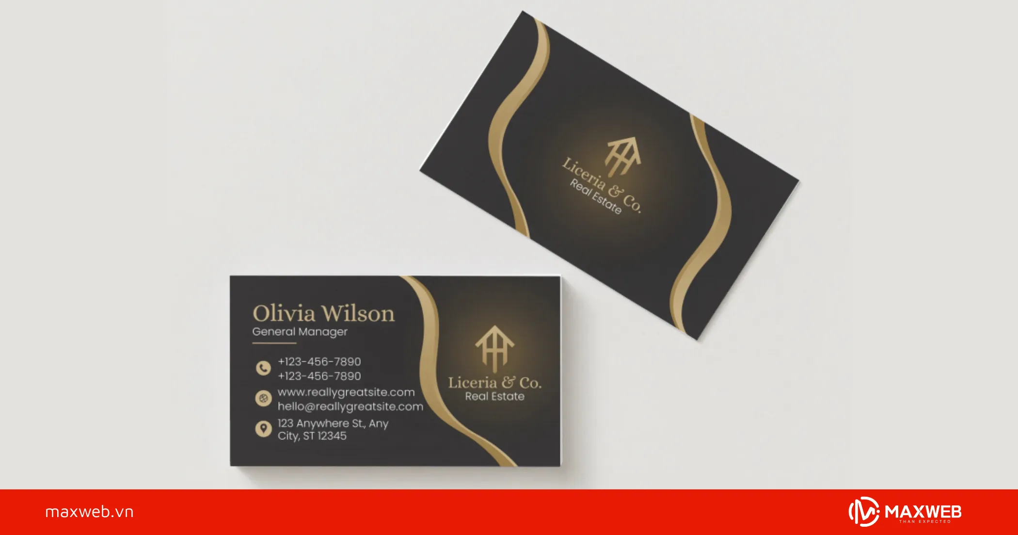 Card visit doanh nghiệp và sàn giao dịch lớn mẫu 2