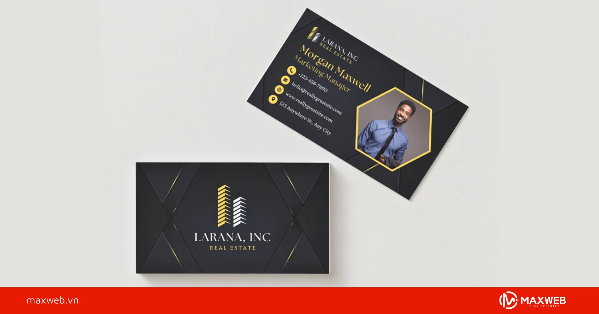 Card visit dành cho dự án hạng sang mẫu 2