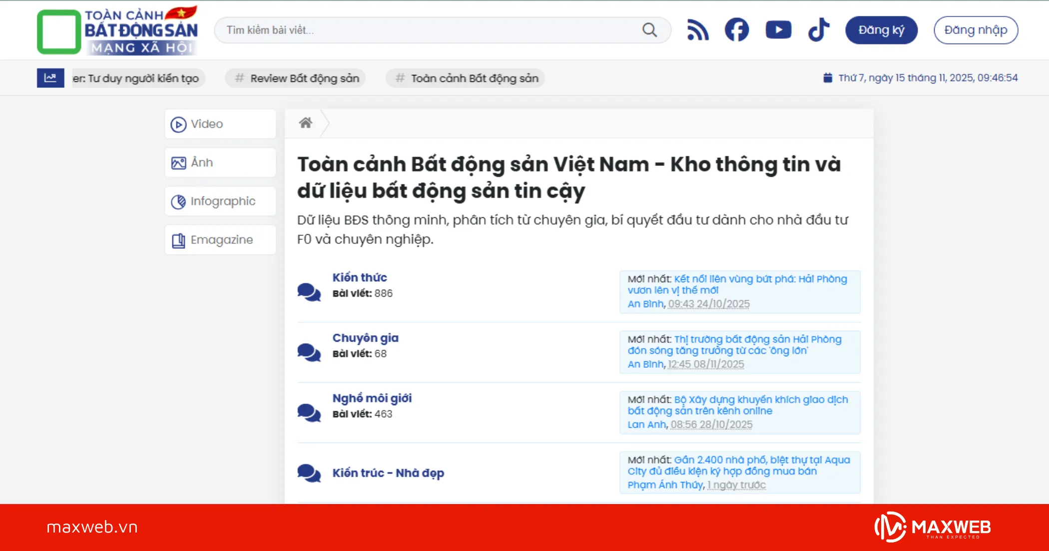 Diễn đàn Toàn Cảnh Bất Động Sản