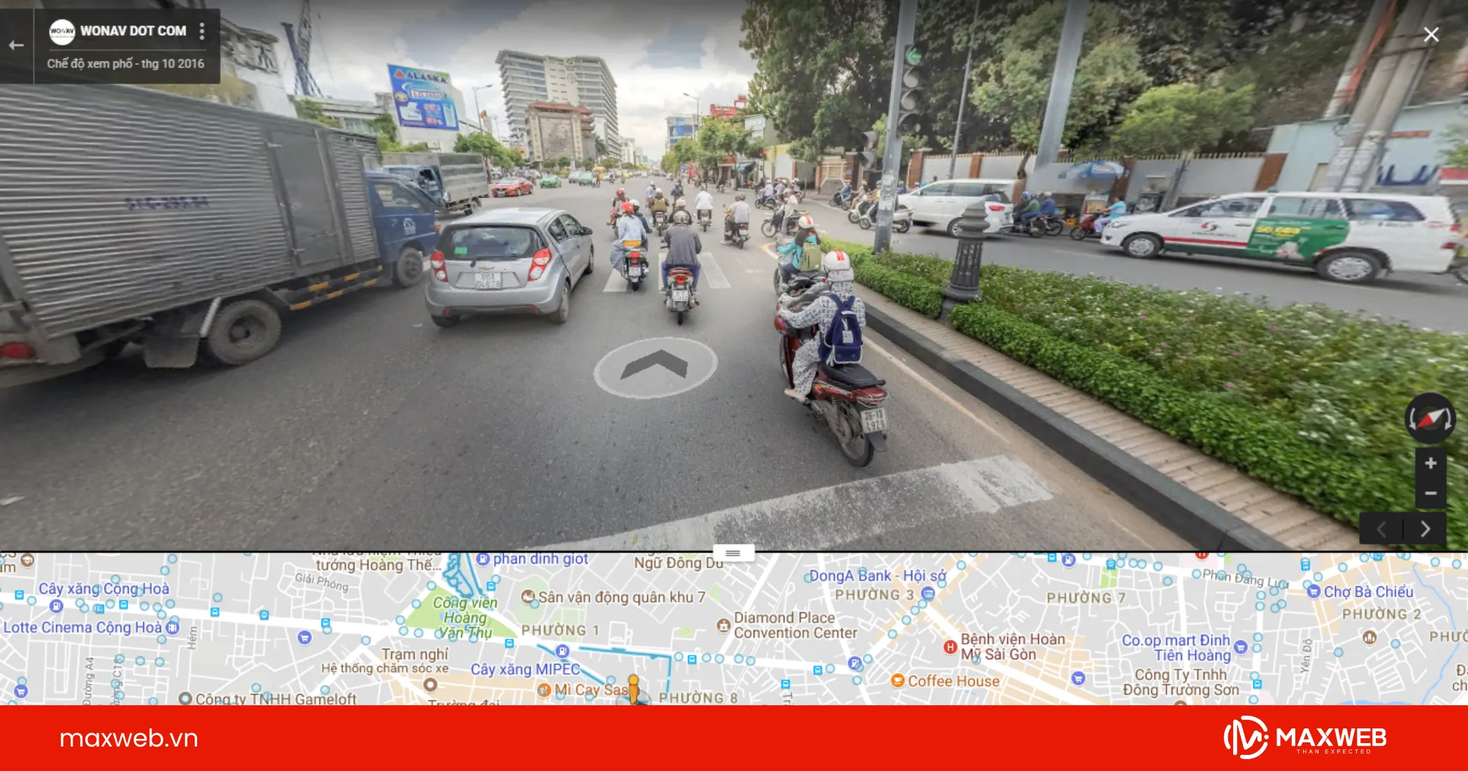 Một số hạn chế của chế độ xem phố Google Map