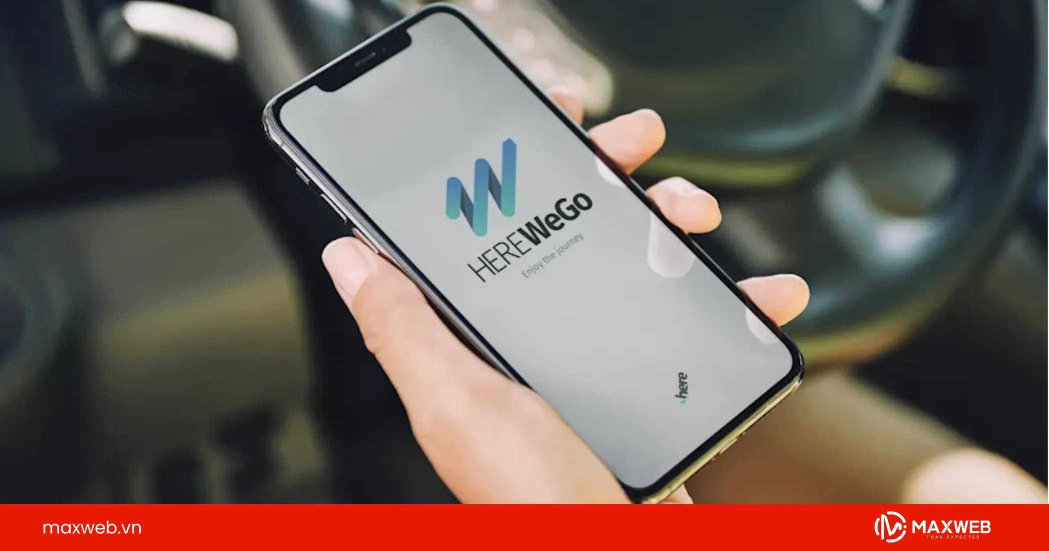 Ứng dụng bản đồ Here we go