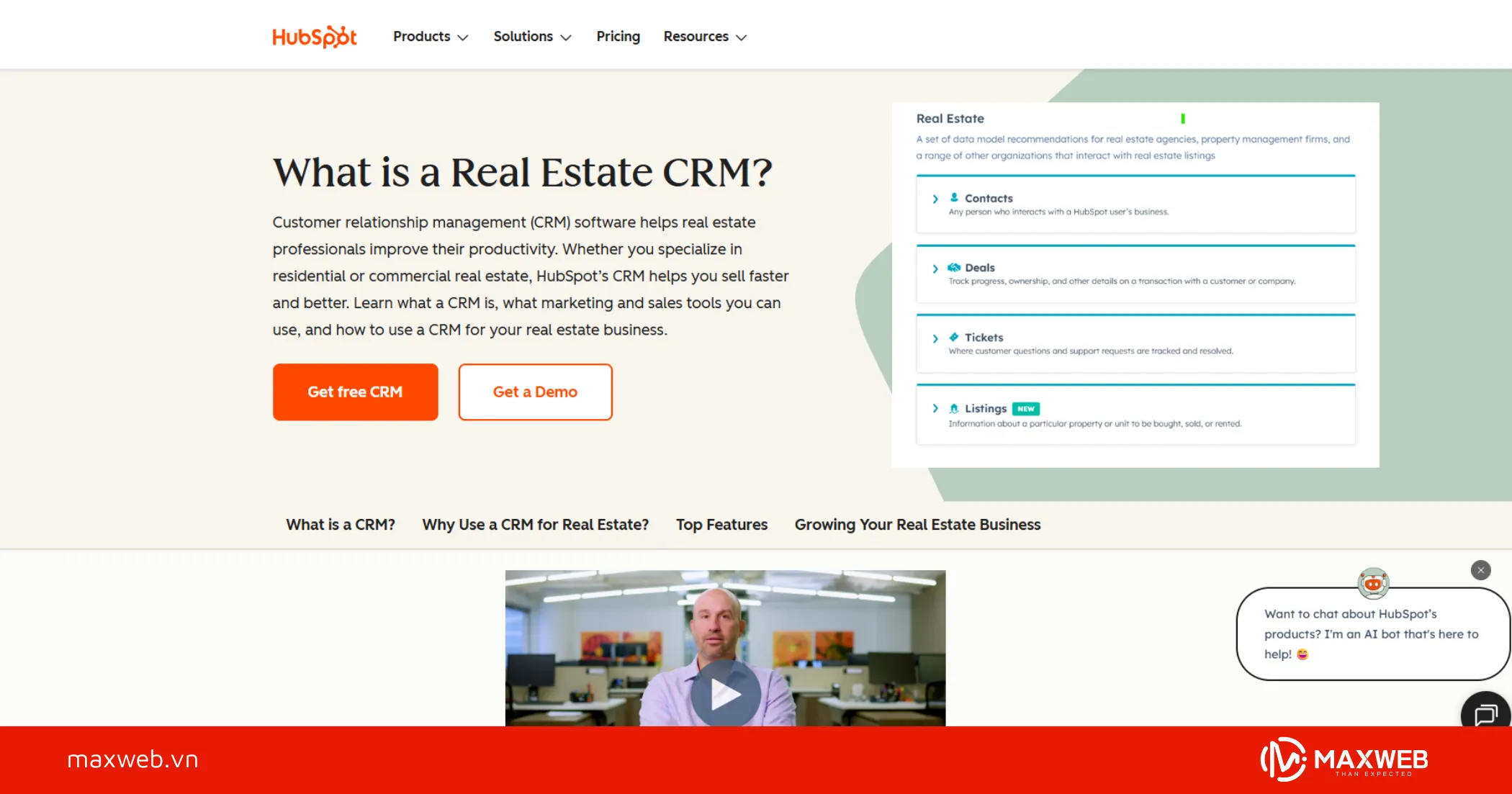 HubSpot for Real Estate 