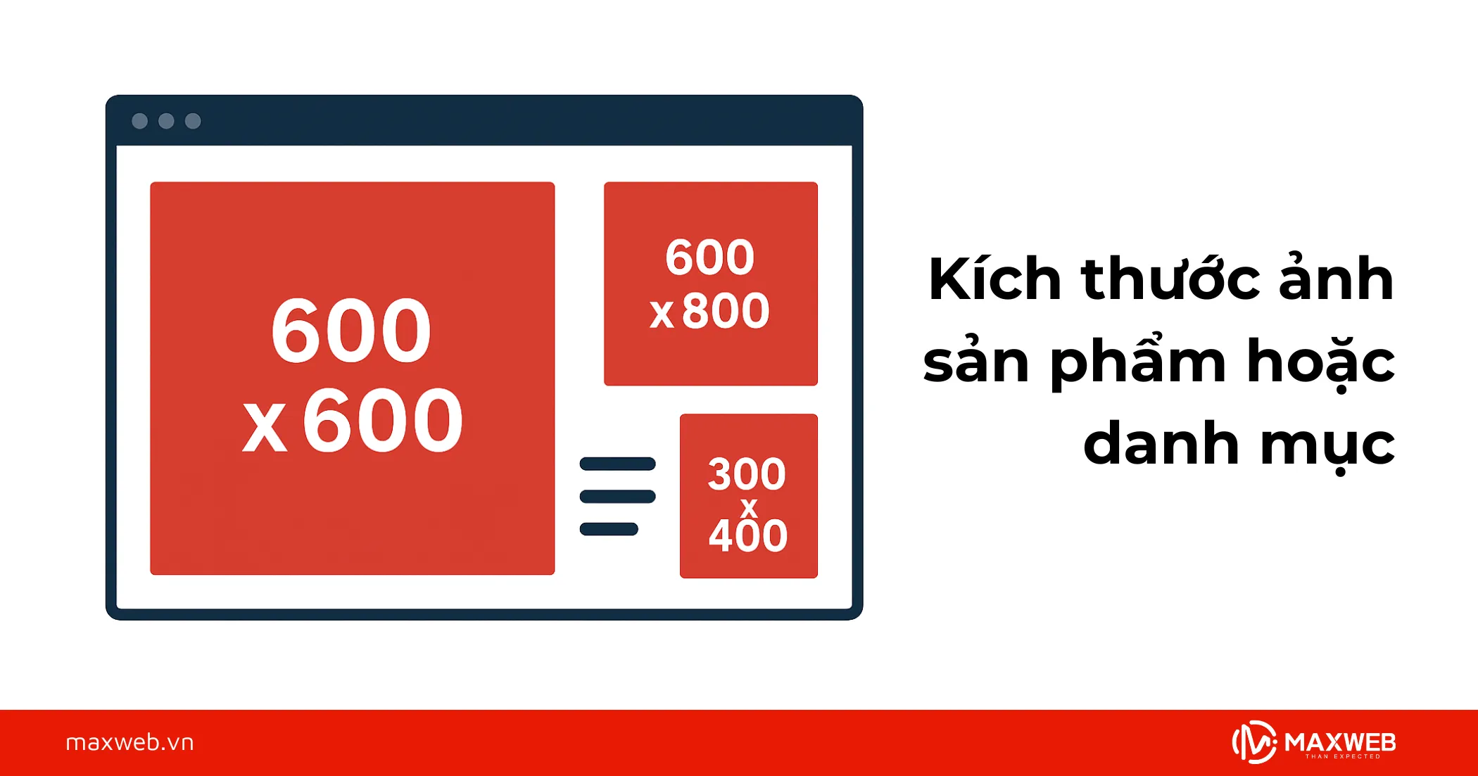 Kích thước ảnh sản phẩm / danh mục