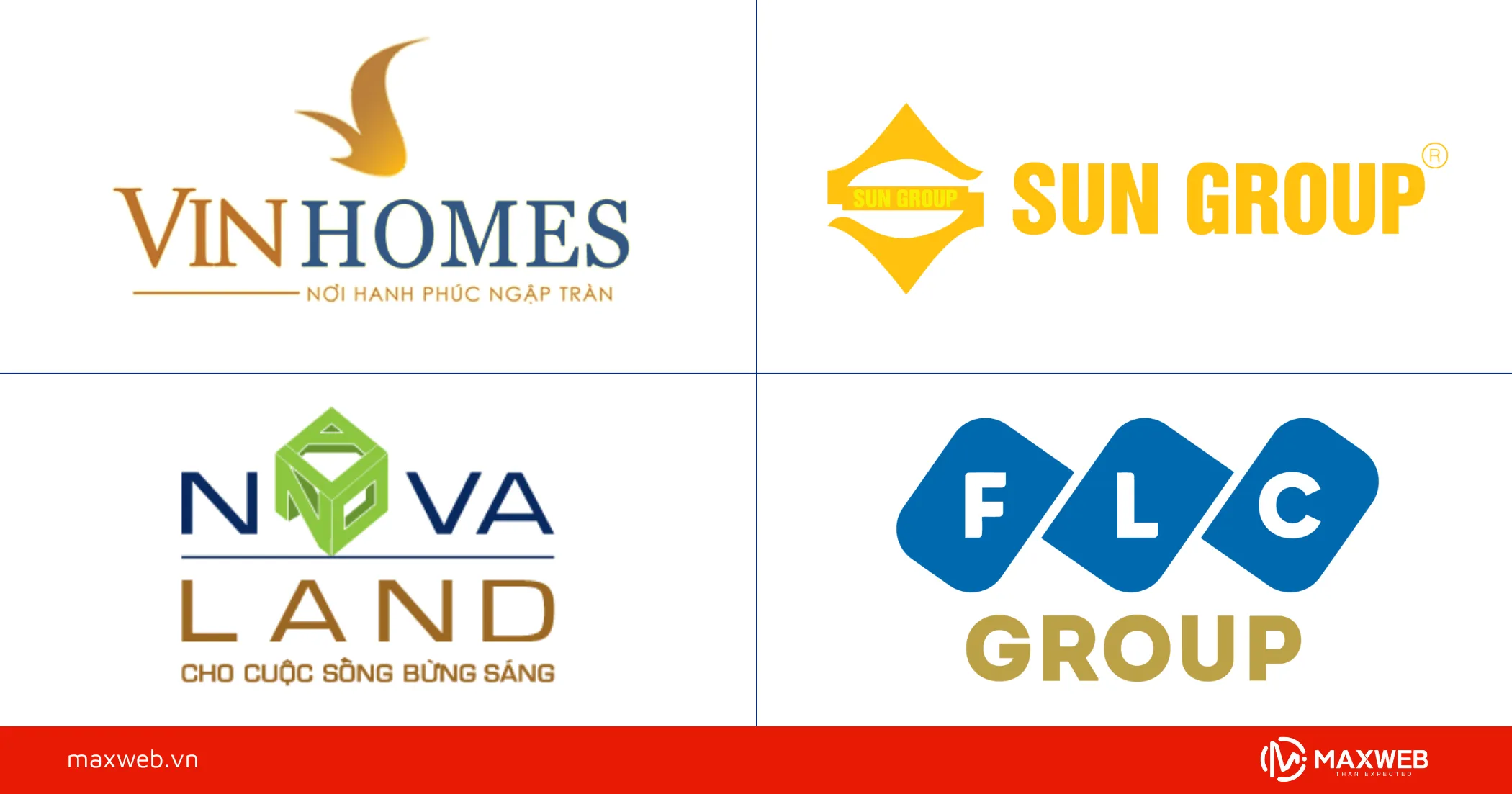 Các mẫu logo của các công ty bất động sản lớn nhất Việt Nam 
