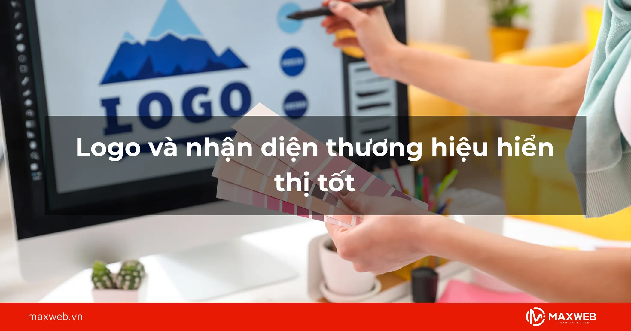 Logo và nhận diện thương hiệu hiển thị tốt