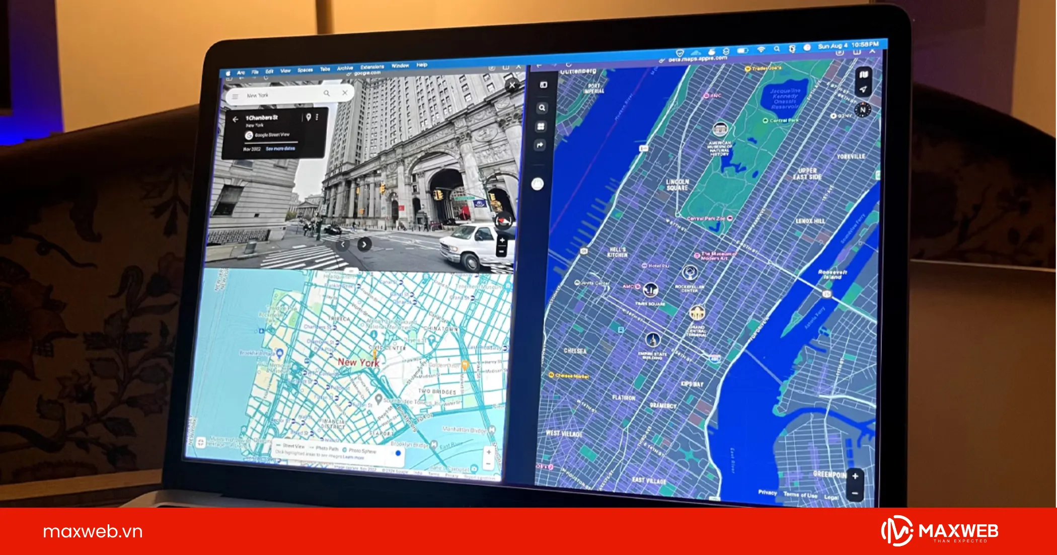 Lỗi phần mềm hoặc hệ điều hành Google Map