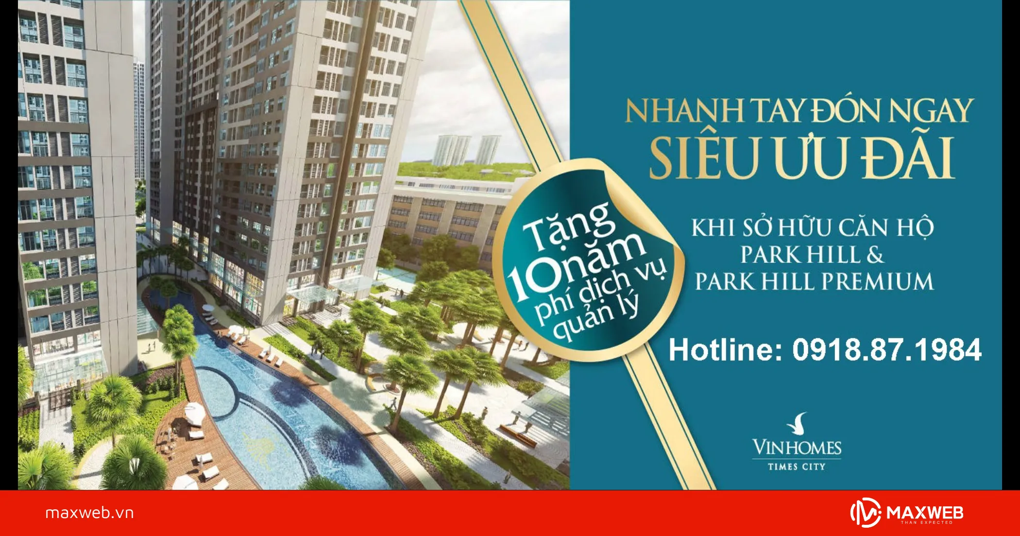 Banner bán bất động sản mẫu 2