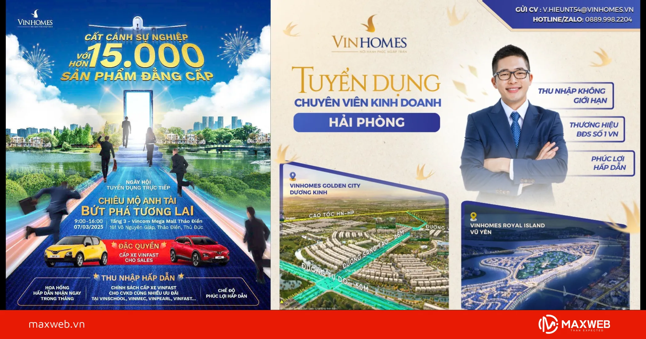 Banner tuyển dụng mẫu 1