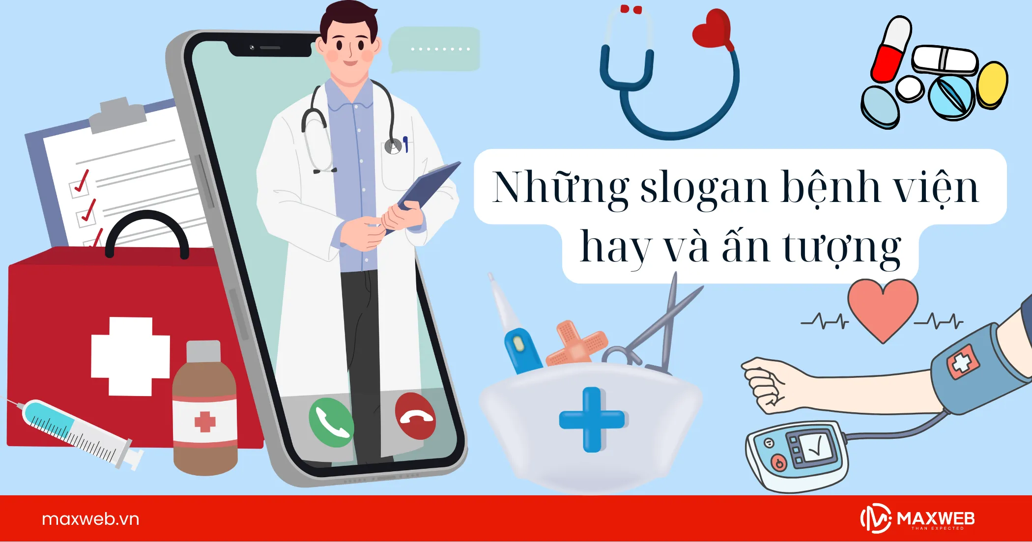 Những slogan bệnh viện hay và ấn tượng