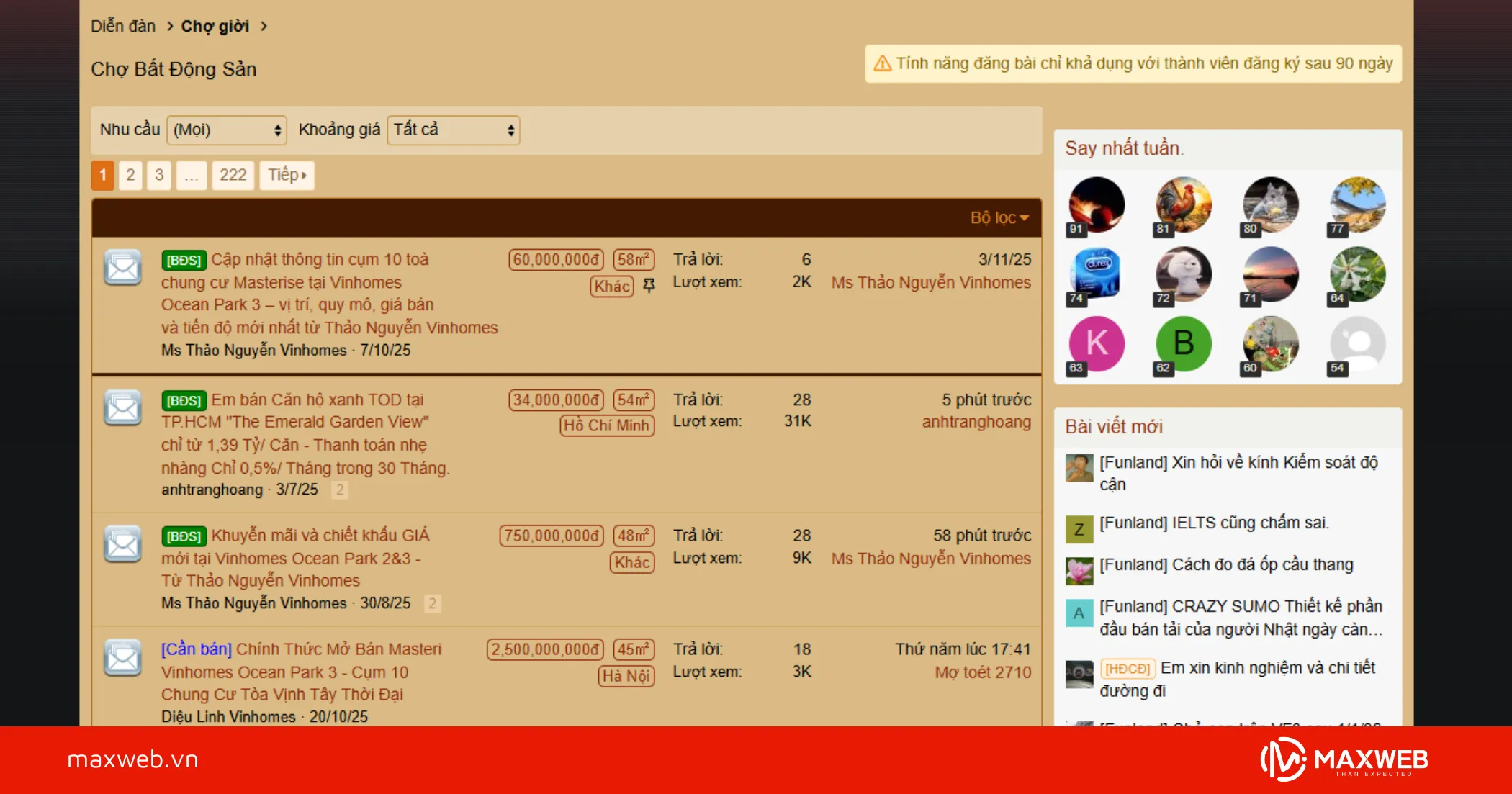 OTOFUN Forum – Chợ Bất Động Sản