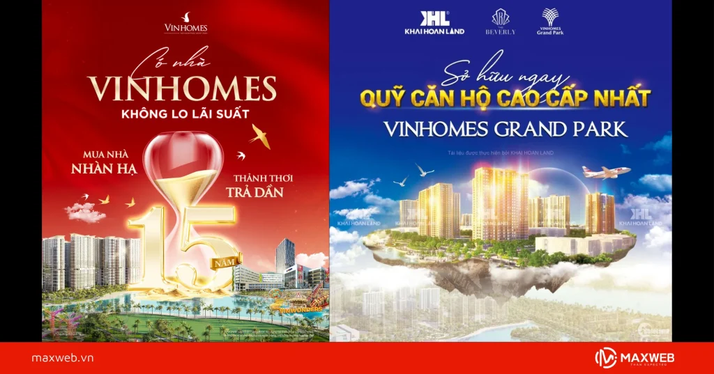 Poster bán bất động sản mẫu 3