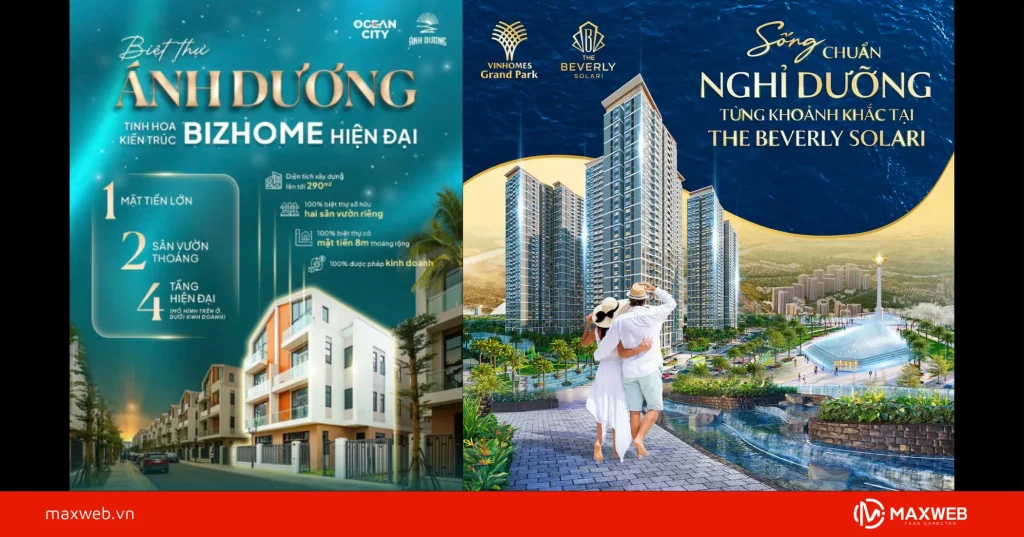 Poster dự án căn hộ cao cấp mẫu 3