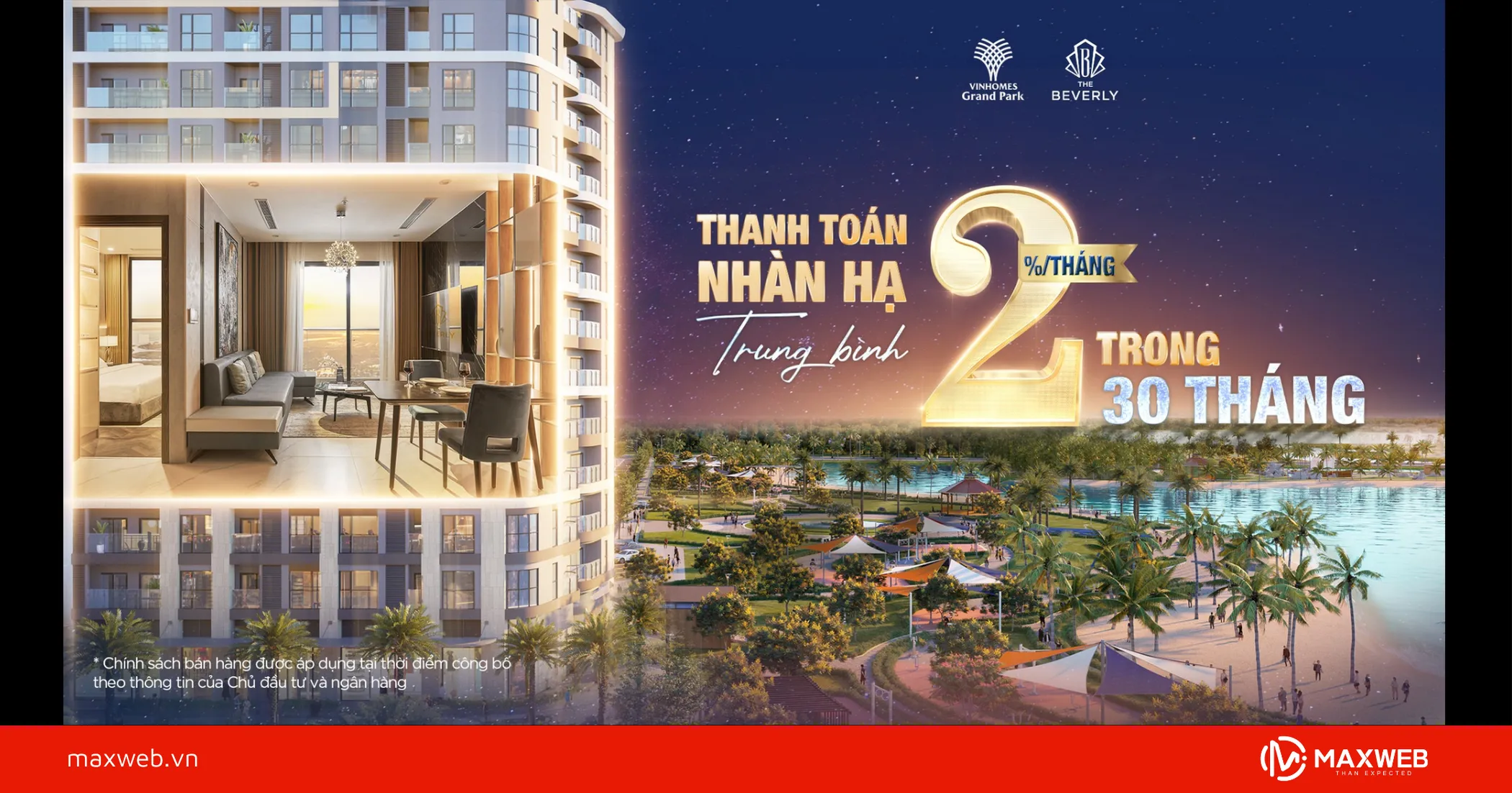 Poster dự án căn hộ cao cấp mẫu 6