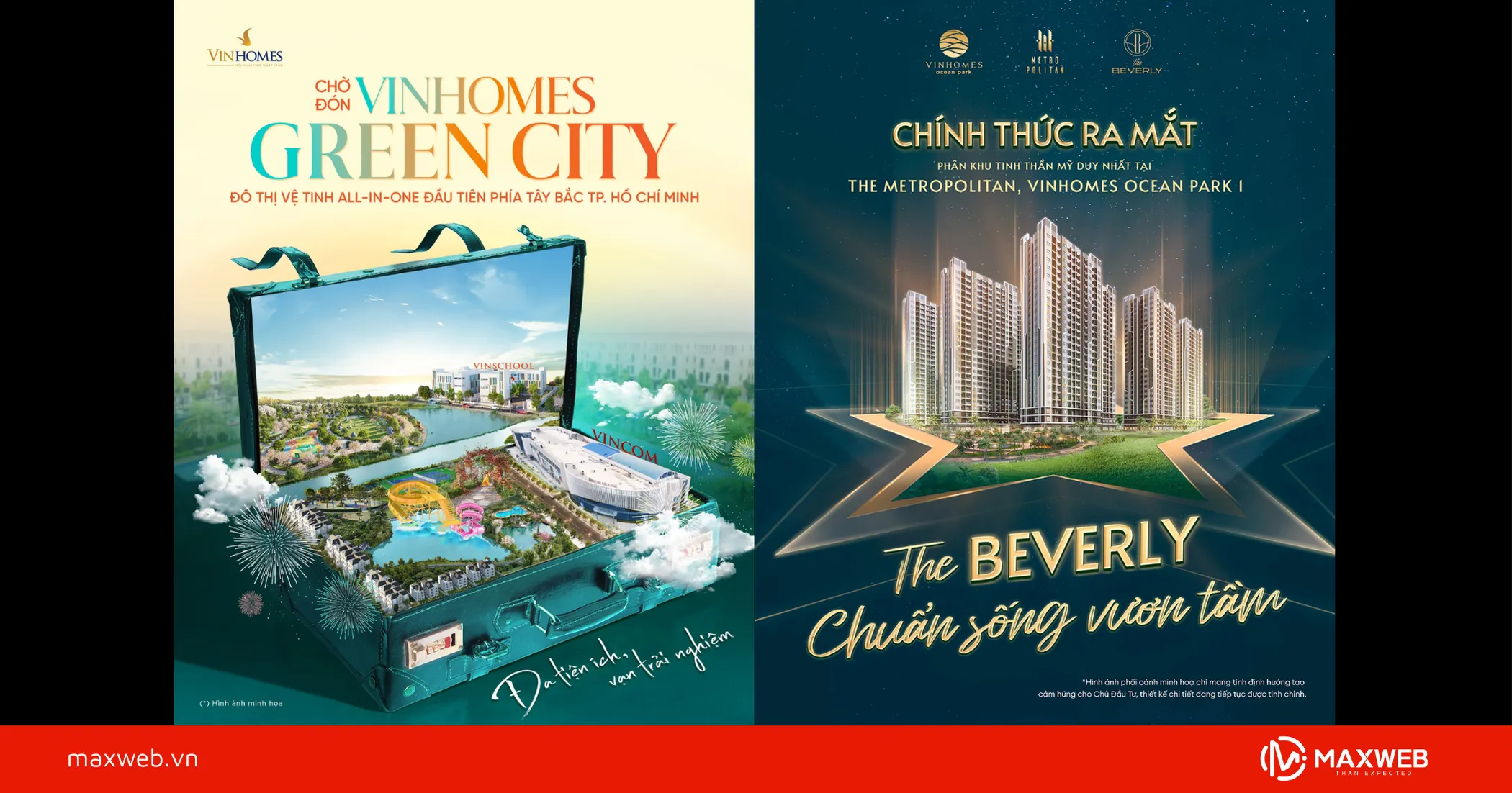 Poster khai trương, giới thiệu dự án mẫu 5