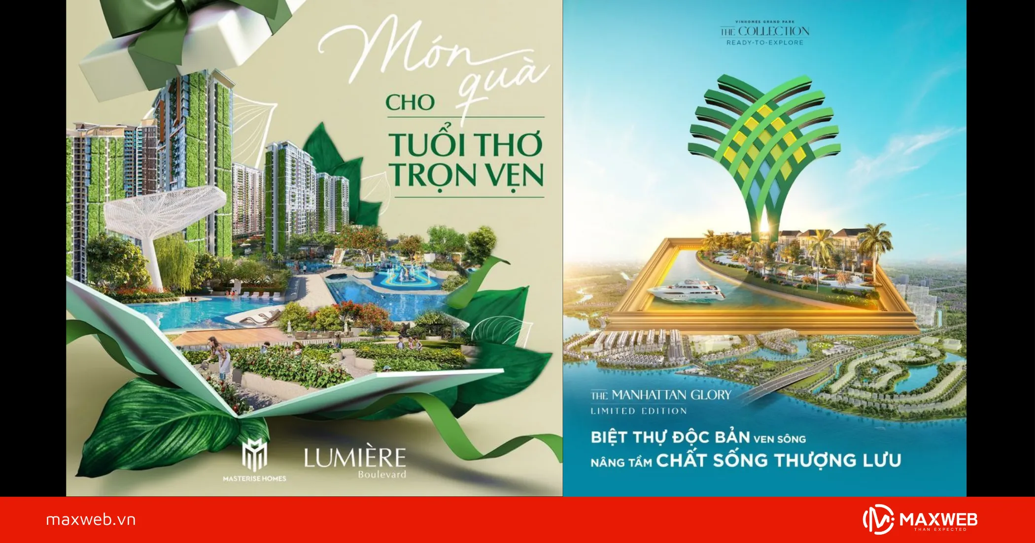 Poster quảng cáo bất động sản mẫu 1