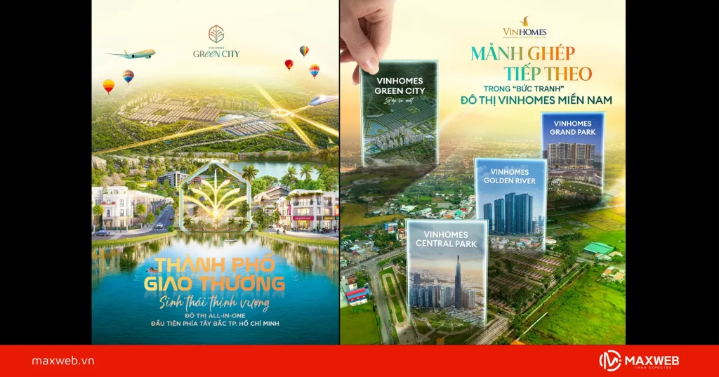 Poster quảng cáo bất động sản mẫu 2