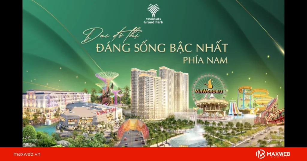 Poster quảng cáo bất động sản mẫu 3