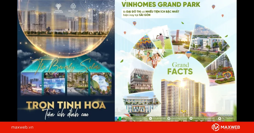 Poster quảng cáo bất động sản mẫu 4