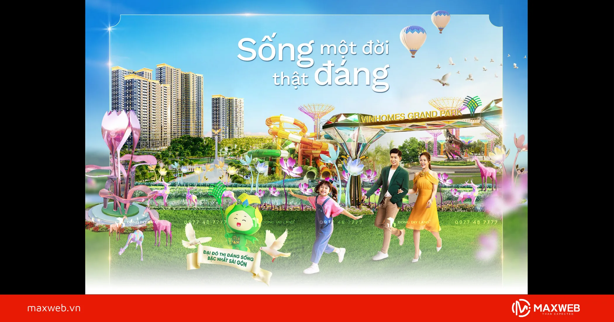 Poster quảng cáo bất động sản mẫu 5