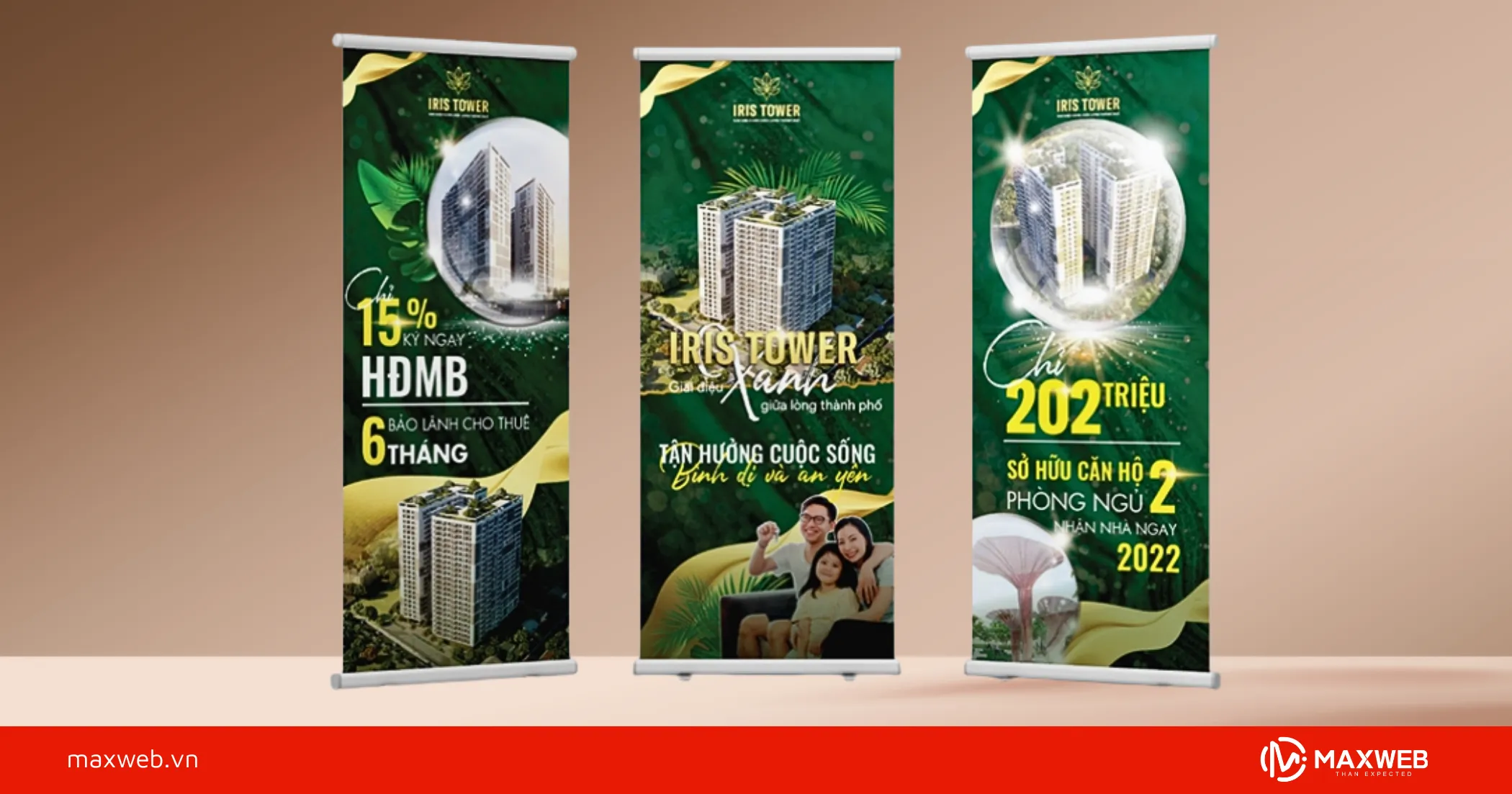 Standee nghỉ dưỡng mẫu 5