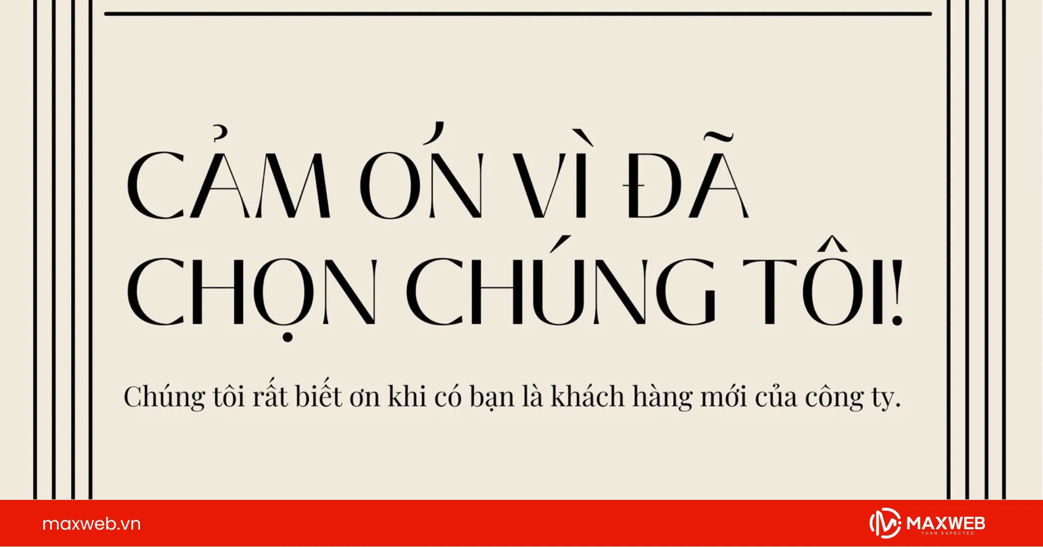 STT cảm ơn khách hàng cho doanh nghiệp, cửa hàng cụ thể