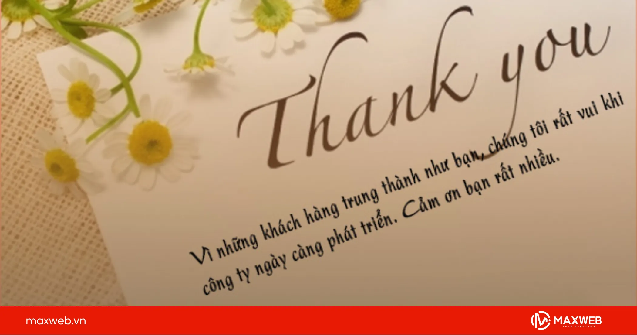 STT cảm ơn khách hàng nhân dịp đặc biệt