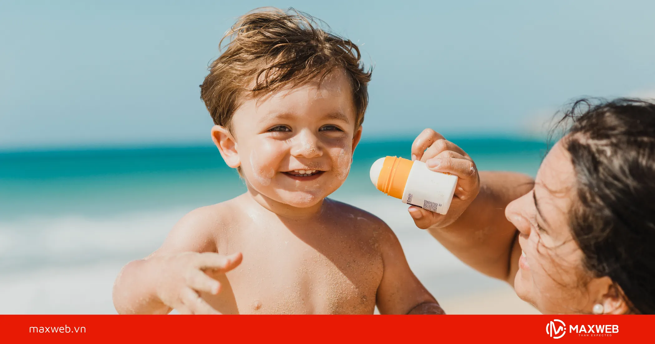 Stt cho kem chống nắng của con trai