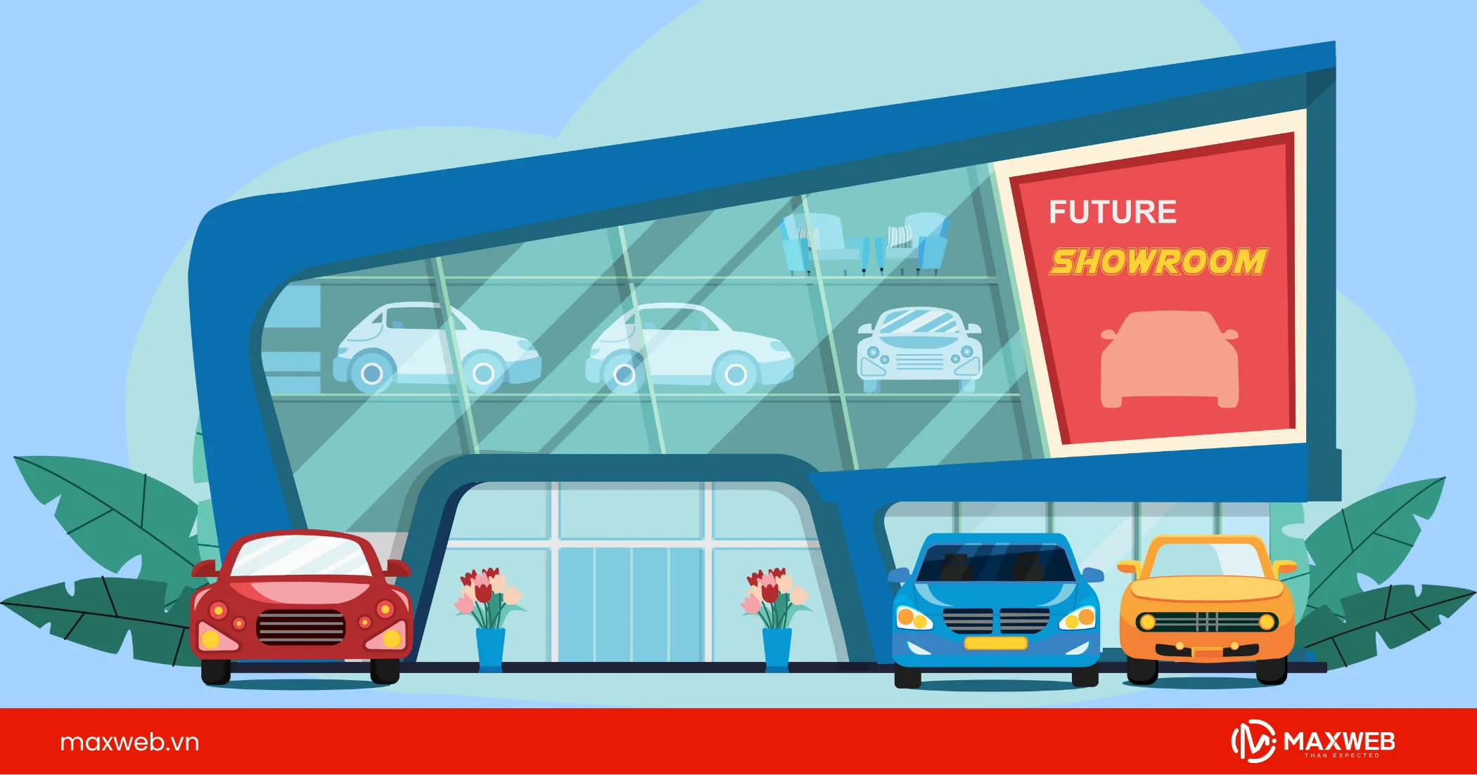 STT khai trương showroom ô tô