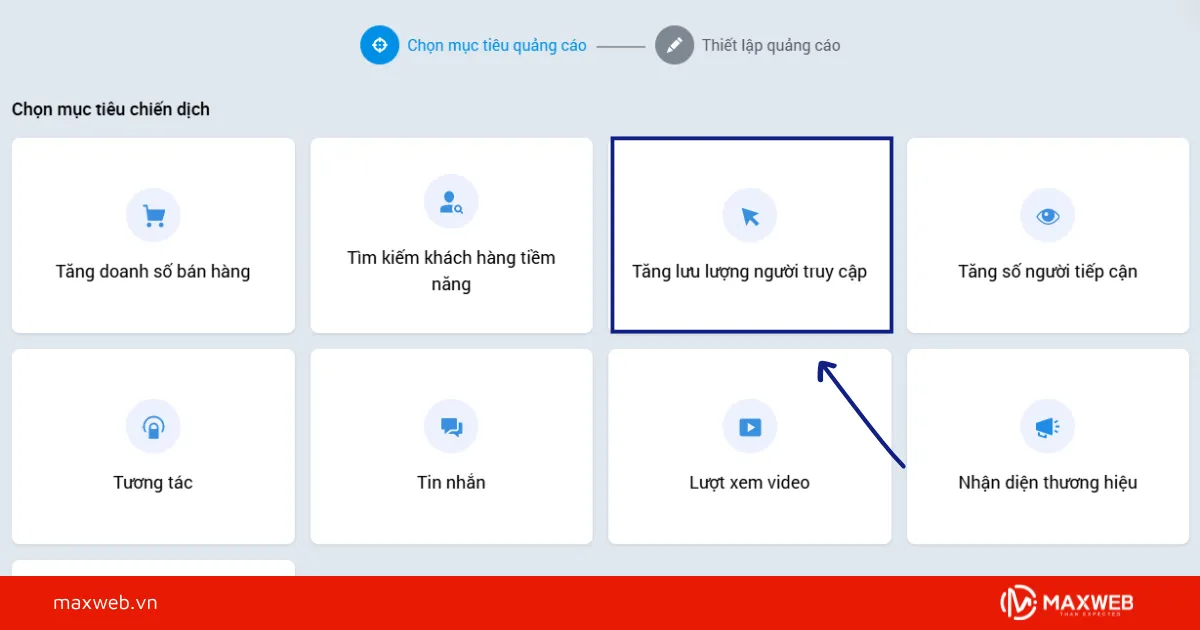 Bước 2: Tạo chiến dịch quảng cáo mới trên zalo ads