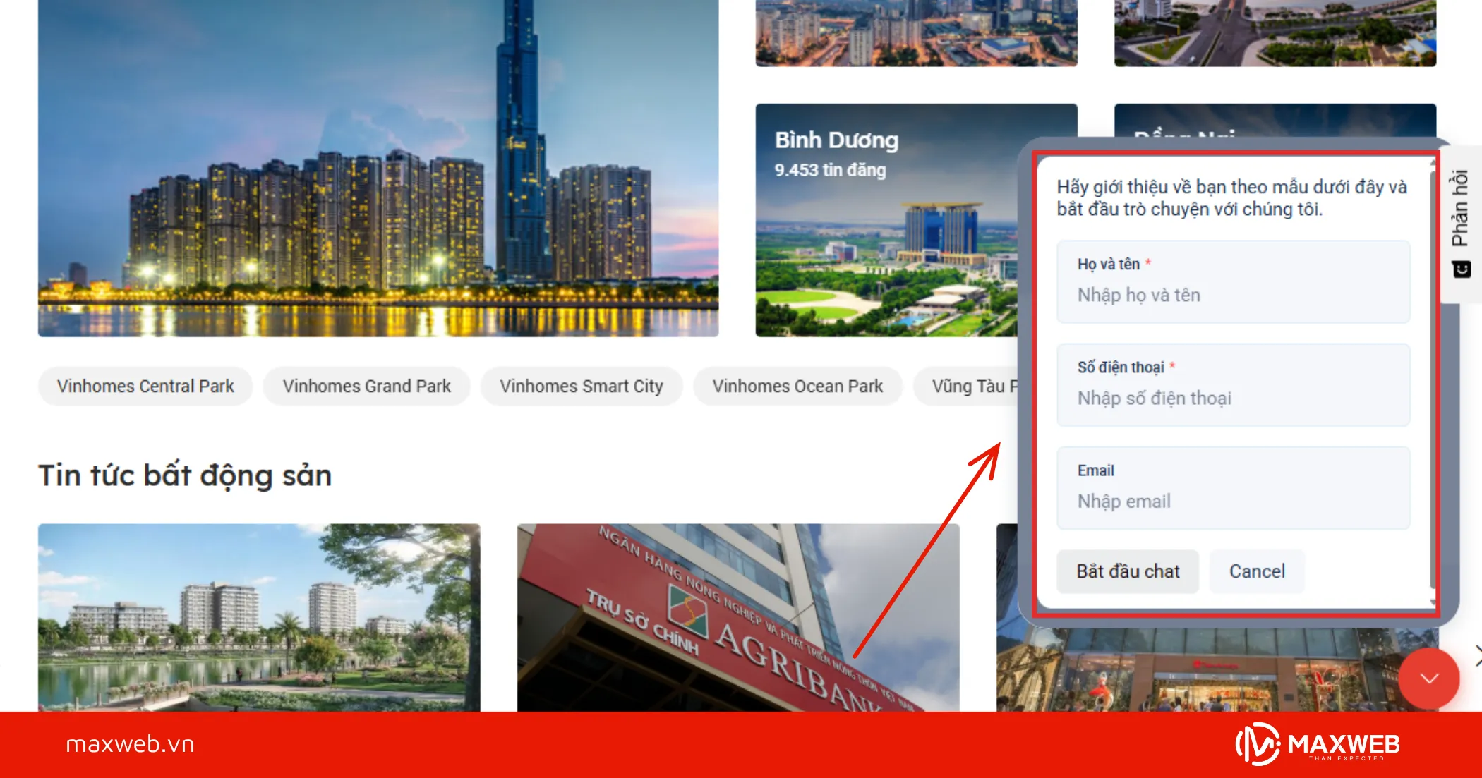Tích hợp chatbot tư vấn tự động 24/7