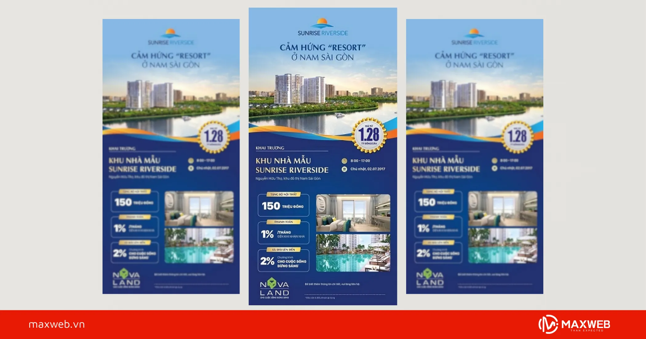 Tờ rơi bán bất động sản mẫu 1