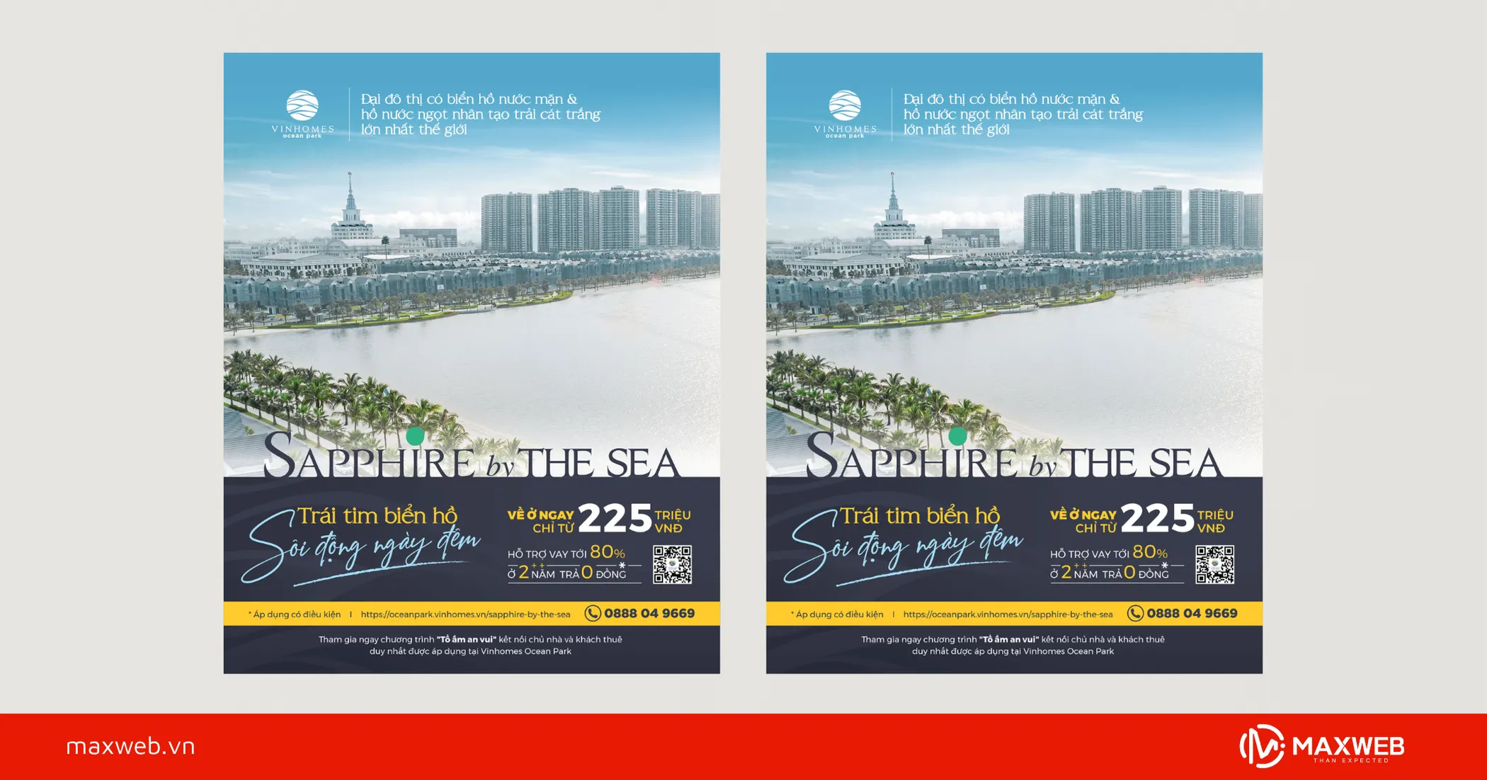 Tờ rơi bán bất động sản mẫu 4