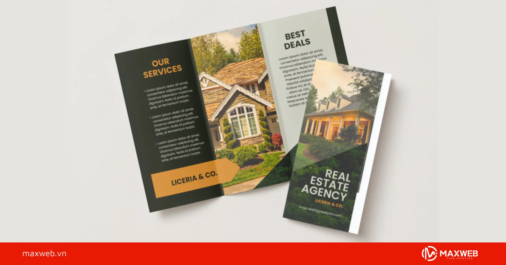 Tờ rơi giới thiệu dự án mẫu 3