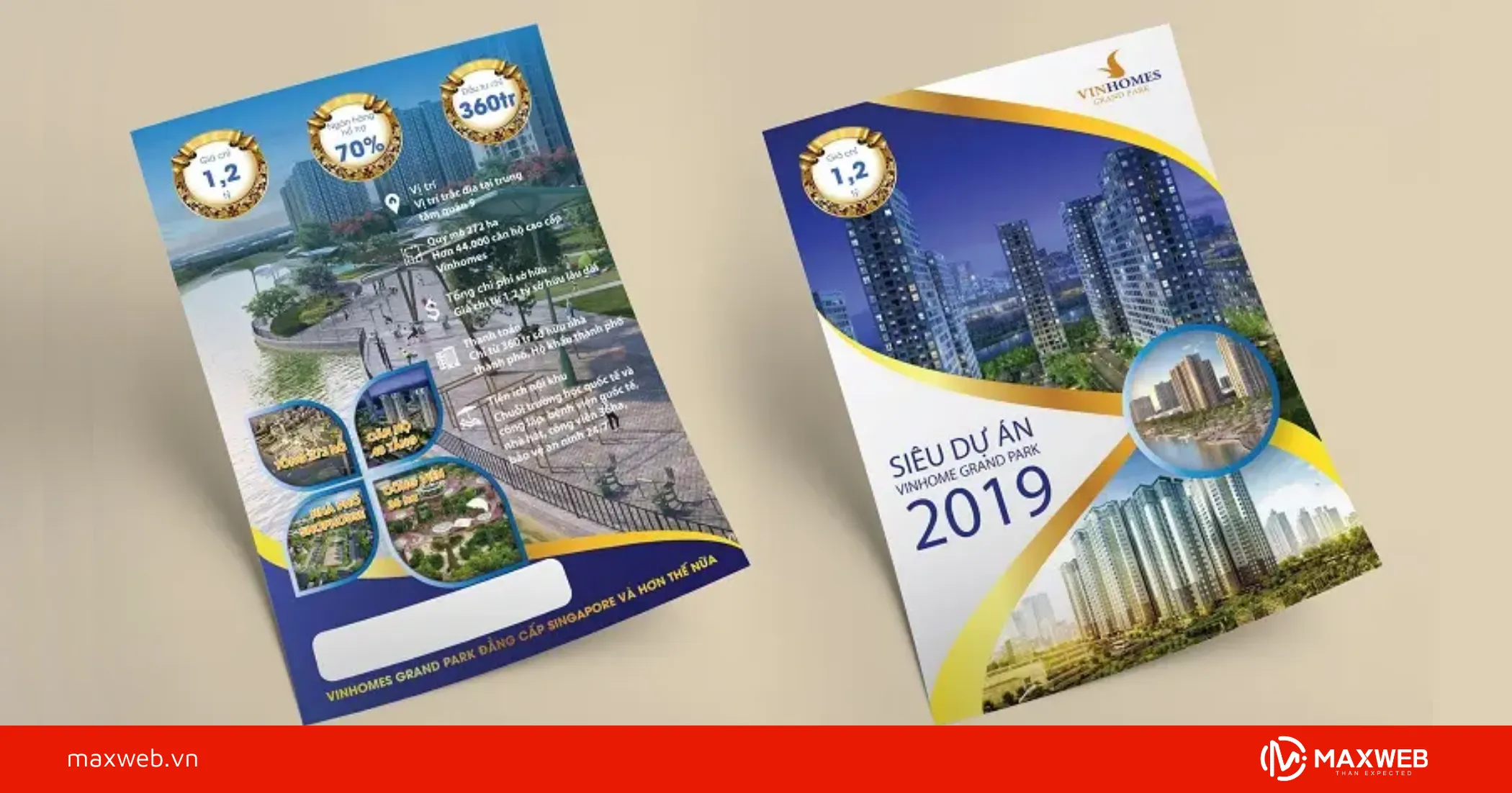 Tờ rơi kêu gọi đầu tư mẫu 1