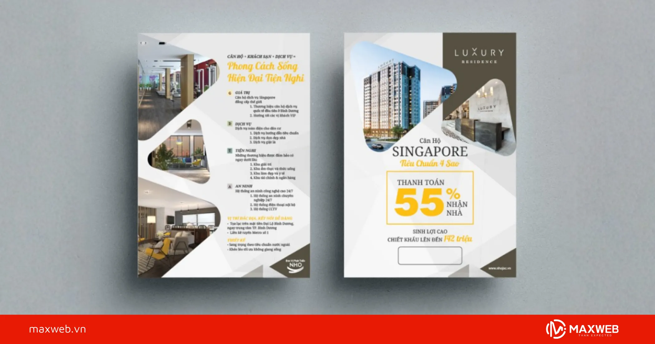 Tờ rơi kêu gọi đầu tư mẫu 3