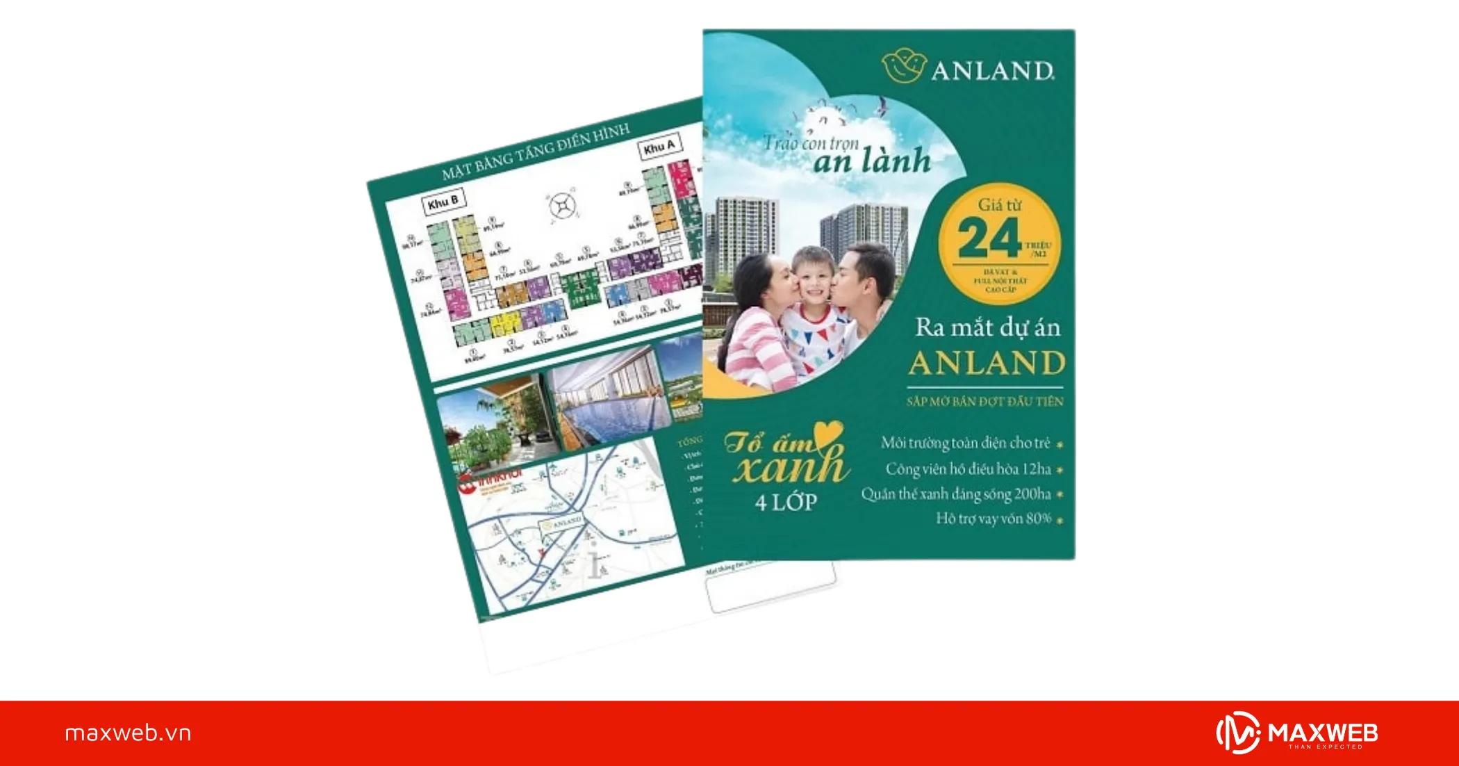 Tờ rơi sự kiện bất động sản mẫu 3