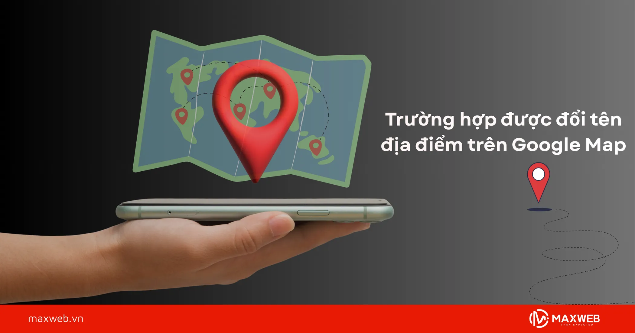 Trường hợp có thể đổi tên địa điểm trên google Map