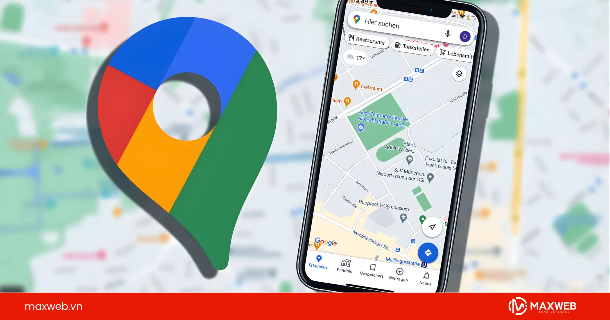 Vùng bản đồ không hỗ trợ giọng nói