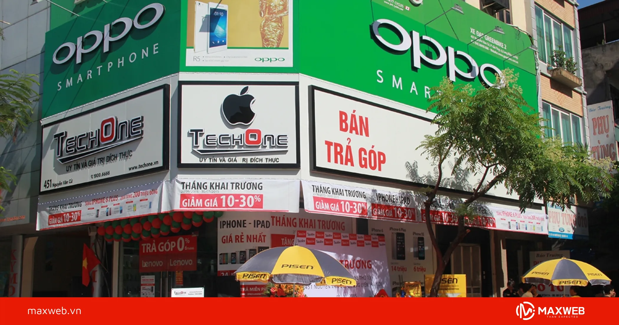 Mẫu bảng hiệu .cửa hàng điện thoại Alu chữ nổi