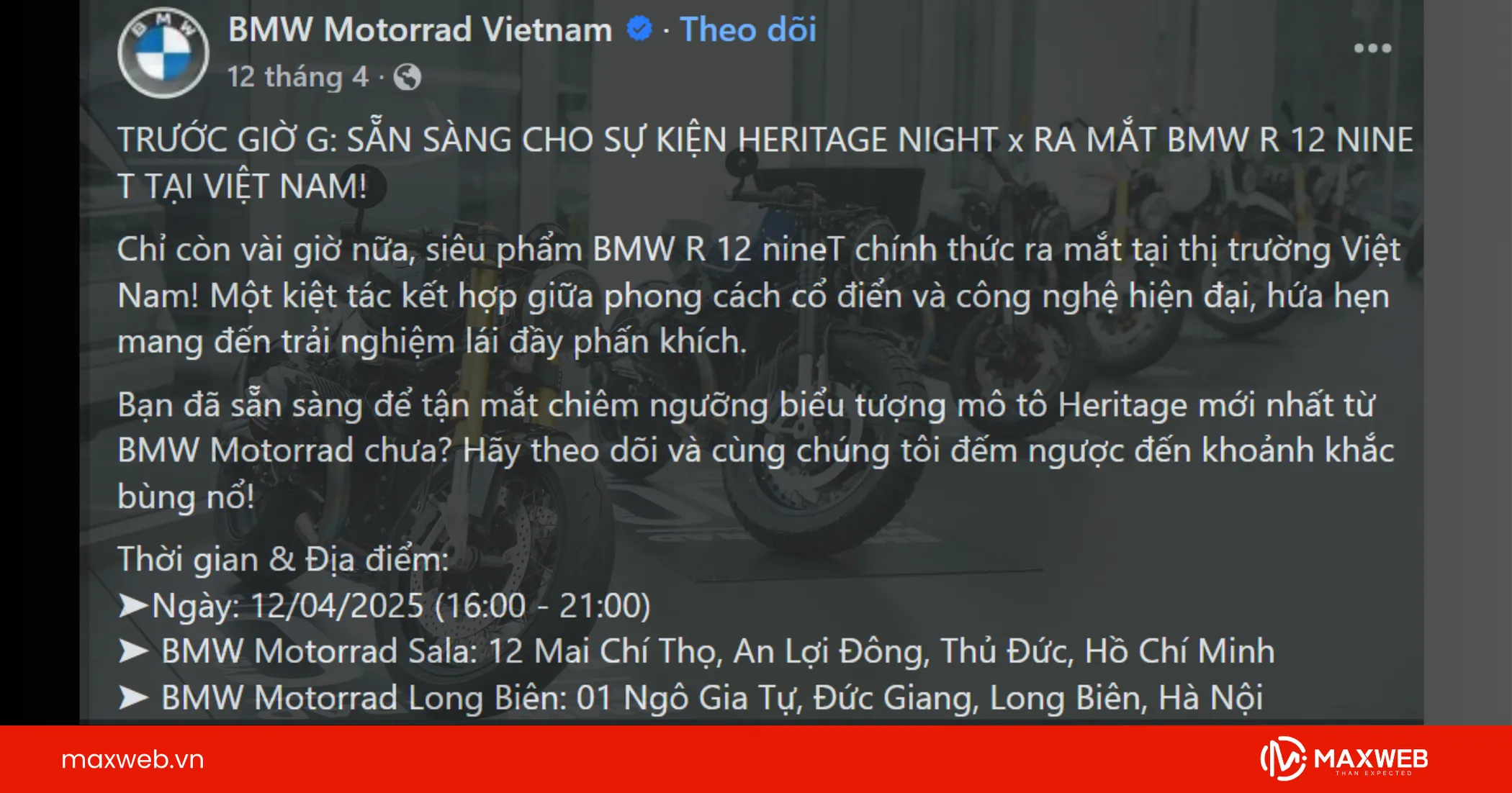 Bài đăng bán dòng xe máy mới ra mắt