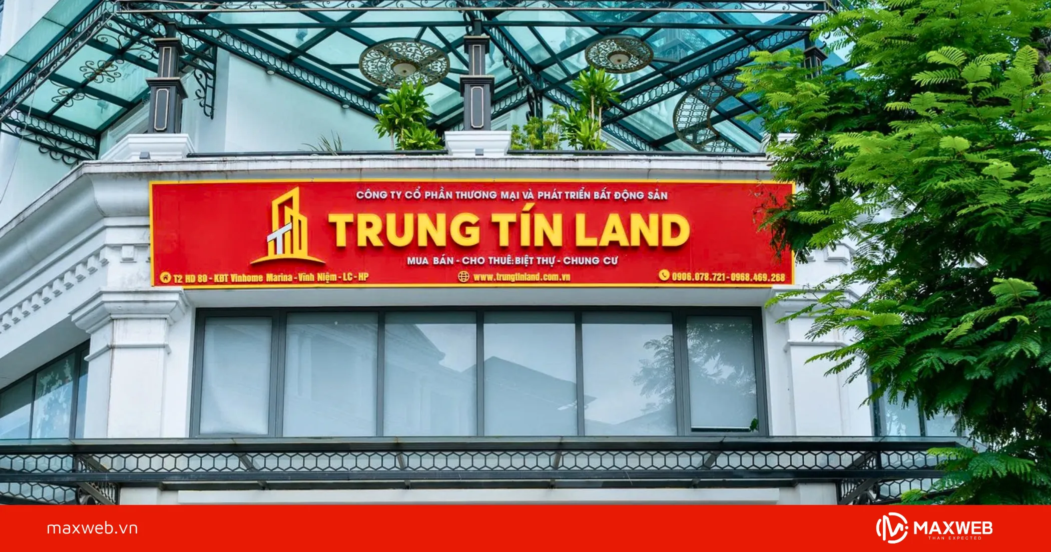 Bảng hiệu công ty mẫu 2