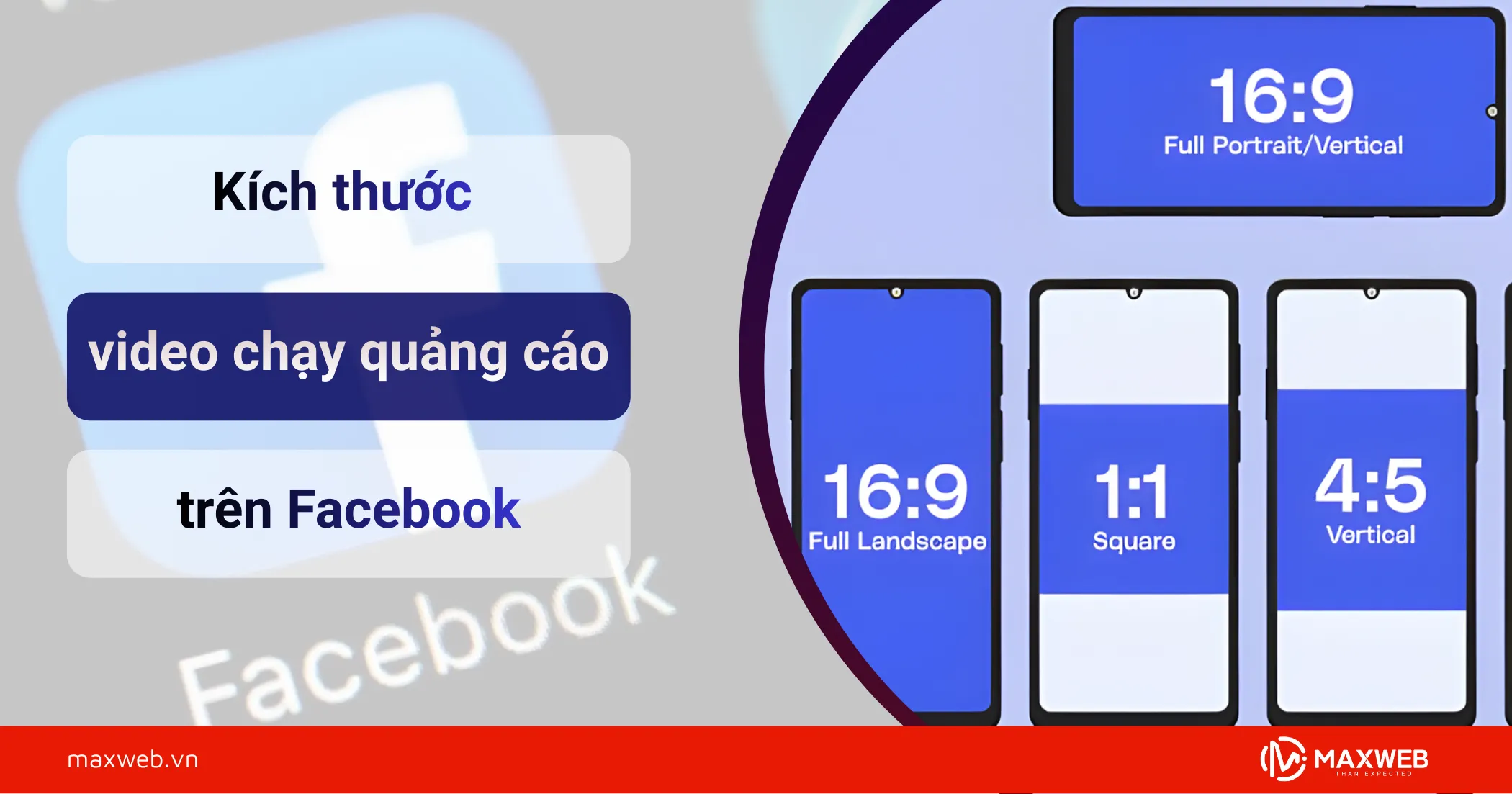 Kích thước video quảng cáo Facebook đúng và chuẩn xác nhất