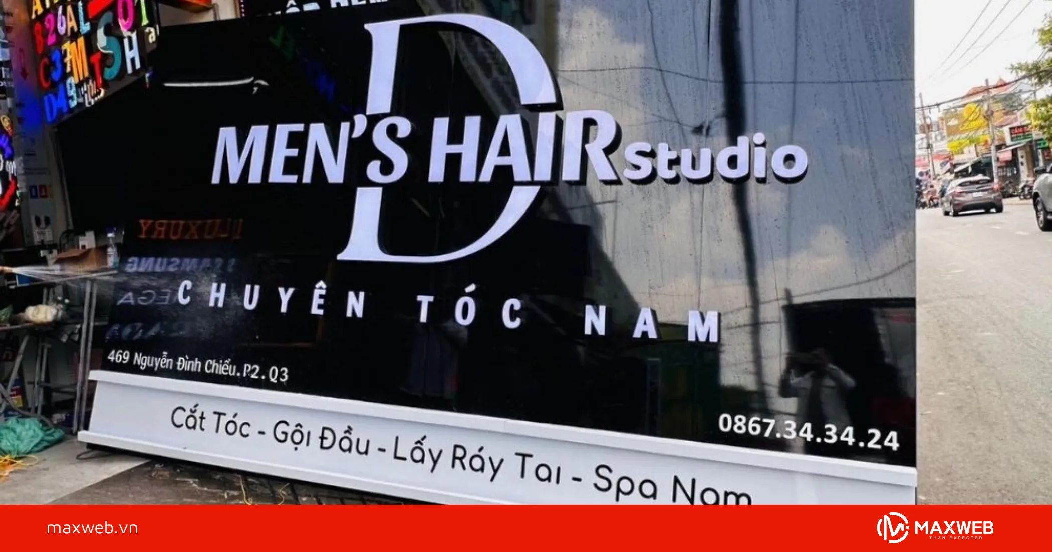 Biển bạt tóc đẹp giá rẻ, phù hợp cho tiệm cắt tóc nam