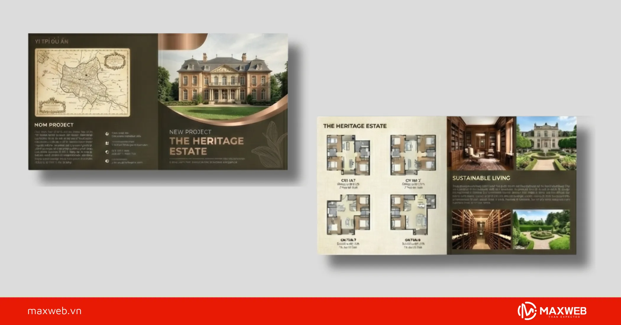 Brochure dự án cao cấp mẫu 1