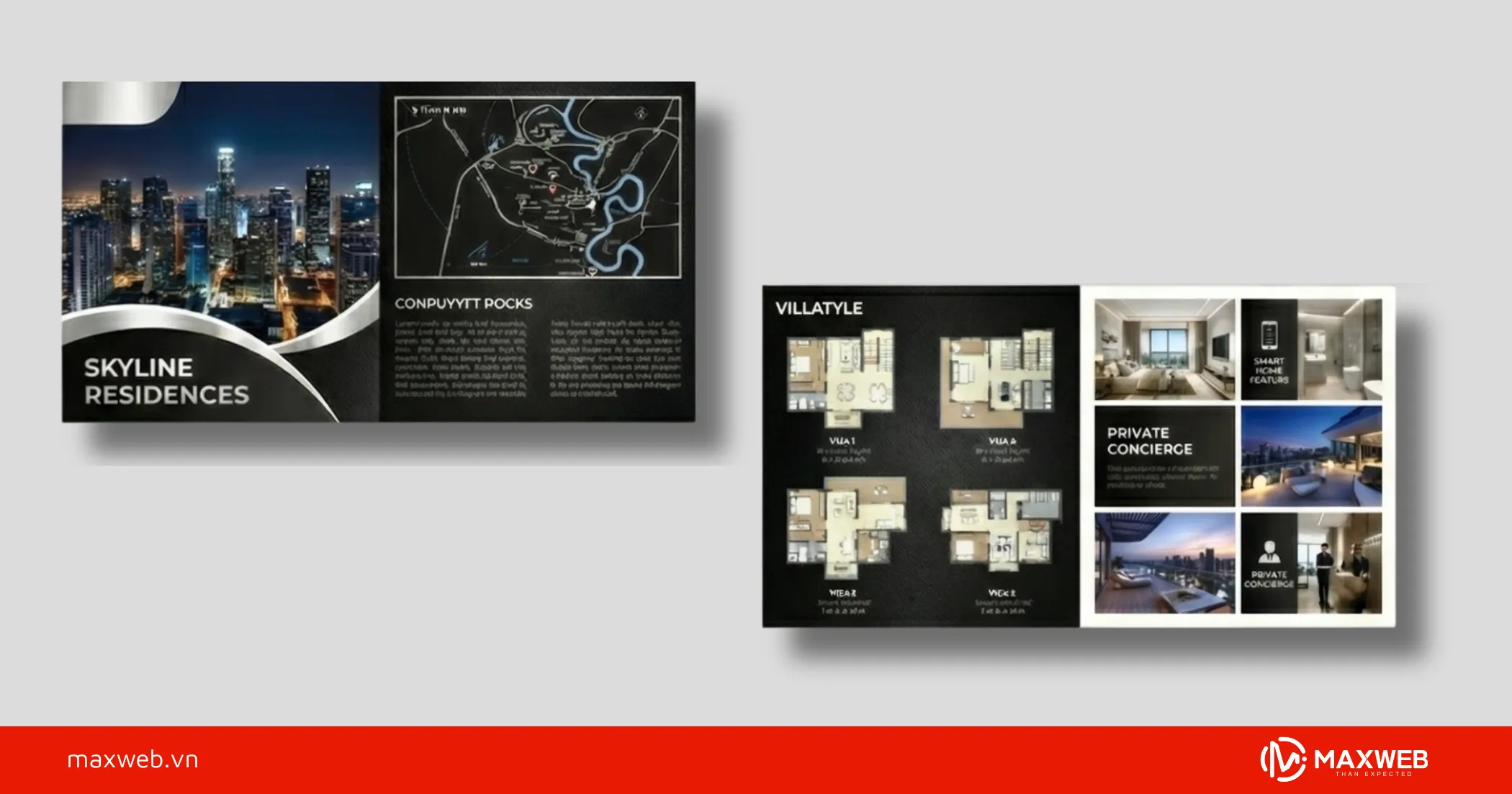 Brochure dự án cao cấp mẫu 4