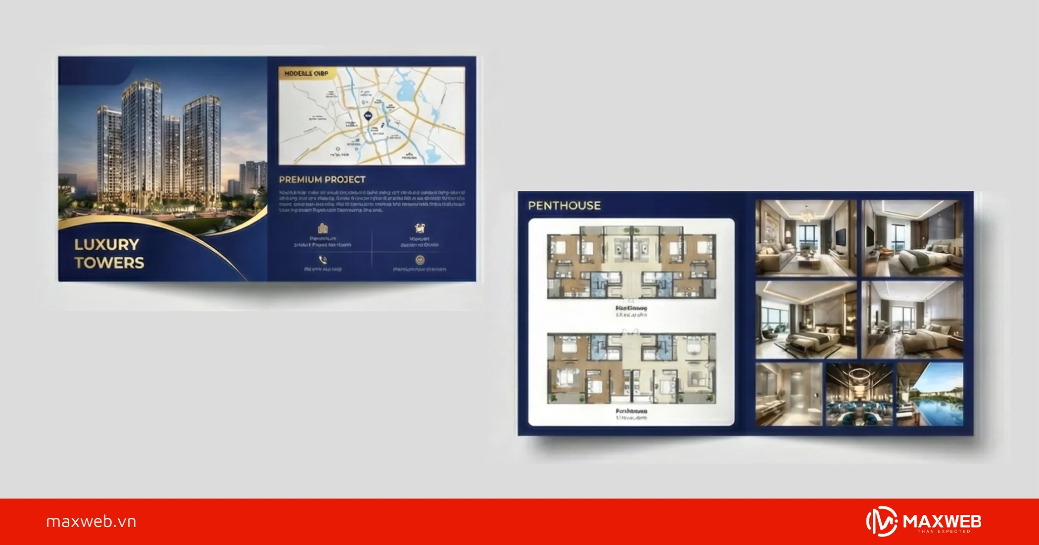 Brochure dự án cao cấp mẫu 5