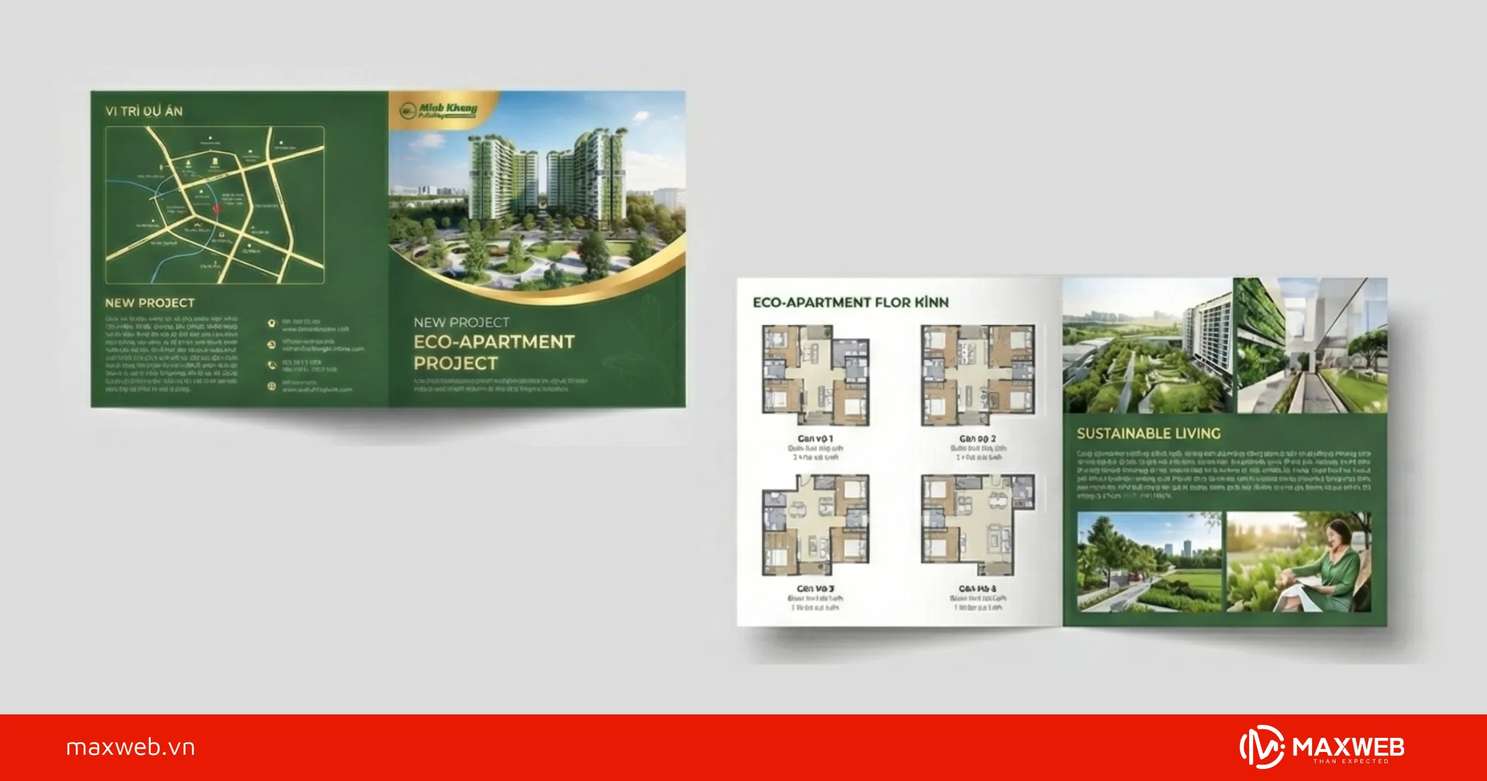 Brochure giới thiệu dự án mới mẫu 1